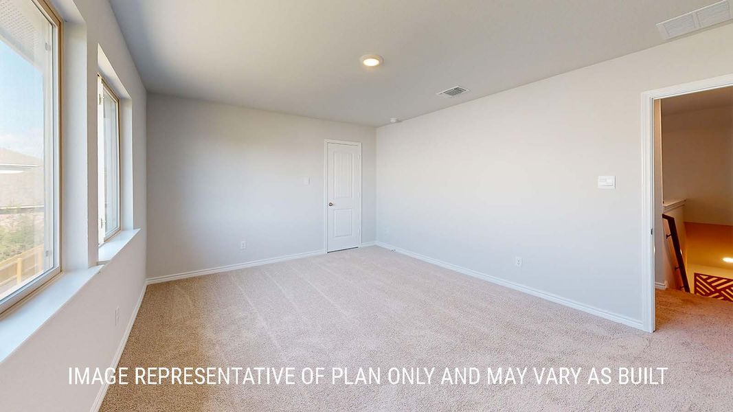 Spacious, unfurnished interior of a new home in Sterling Meadows, Salado (Image 31). Spacious, unfurnished interior of a new home in Sterling Meadows, Salado (Image 31).