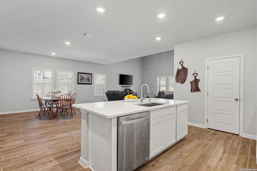 Furnished interior view inside a new home in Fox Falls, Boerne (Image 31).