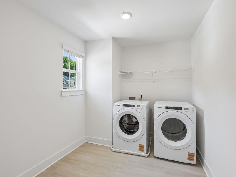 Furnished interior view inside a new home in Station Hill - Reserve Series, Franklin (Image 8).