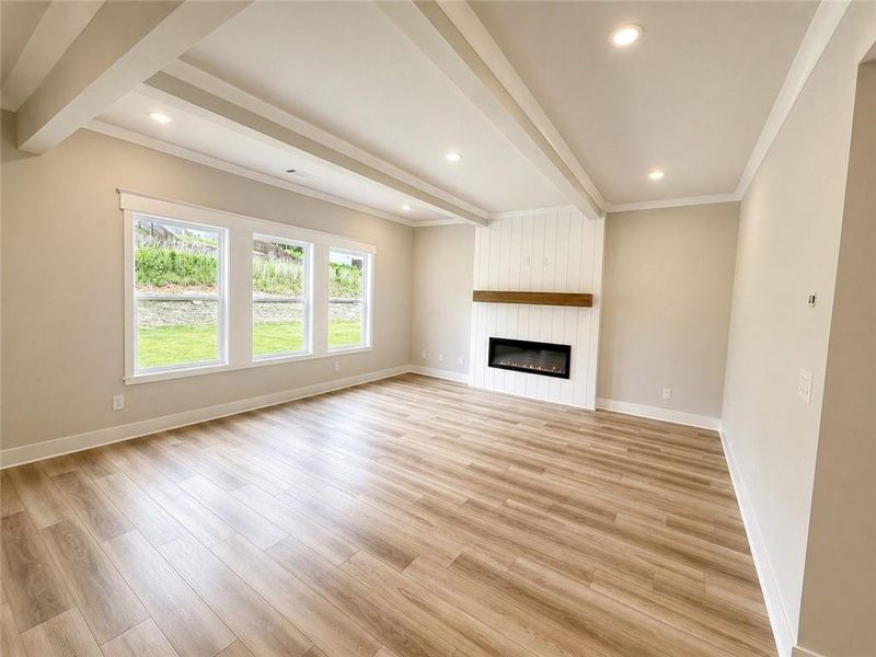 Spacious, unfurnished interior of a new home in Ponderosa Farms Estates, Gainesville (Image 37).