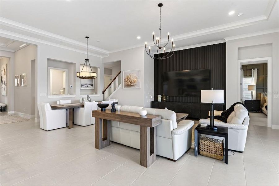 Furnished interior view inside a new home in , Venice (Image 5).