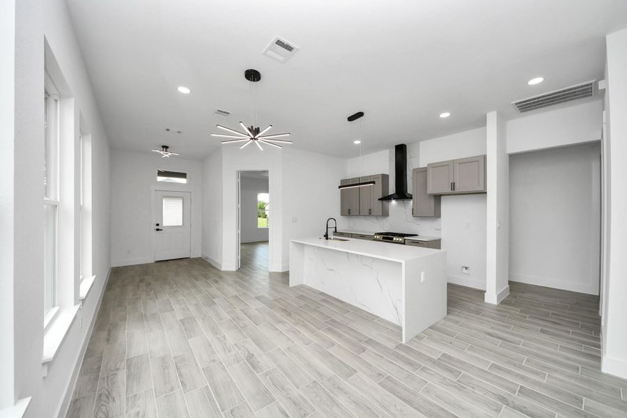 Furnished interior view inside a new home in , Dayton (Image 11). Furnished interior view inside a new home in , Dayton (Image 11).