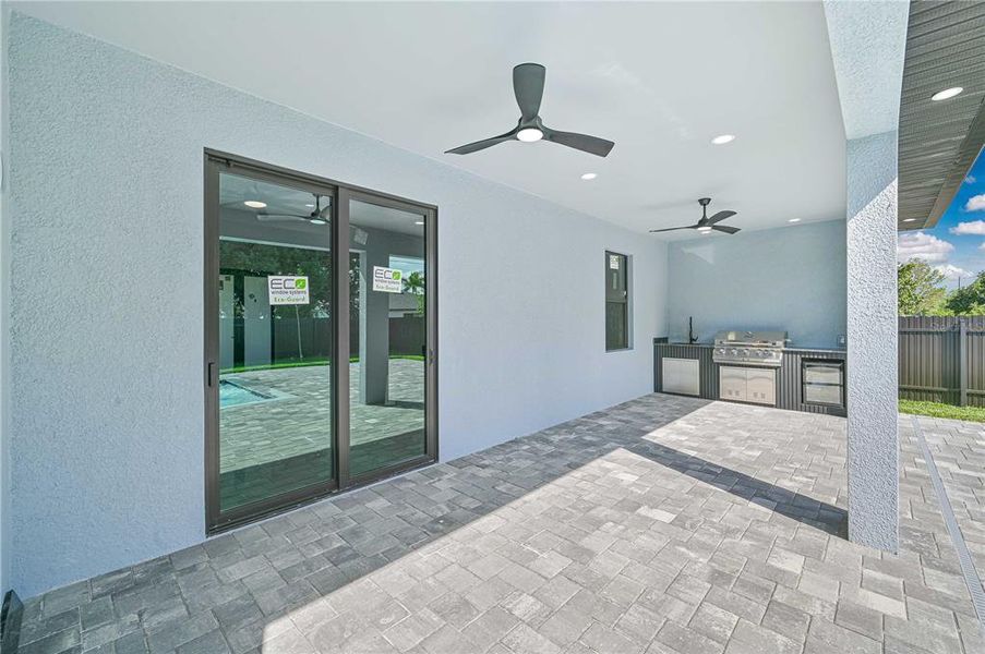 Exterior details and patio area of a home in , Cape Coral (Image 21). Exterior details and patio area of a home in , Cape Coral (Image 21).