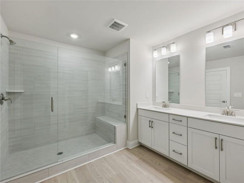 Furnished interior view inside a new home in , Lawrenceville (Image 12). Furnished interior view inside a new home in , Lawrenceville (Image 12).