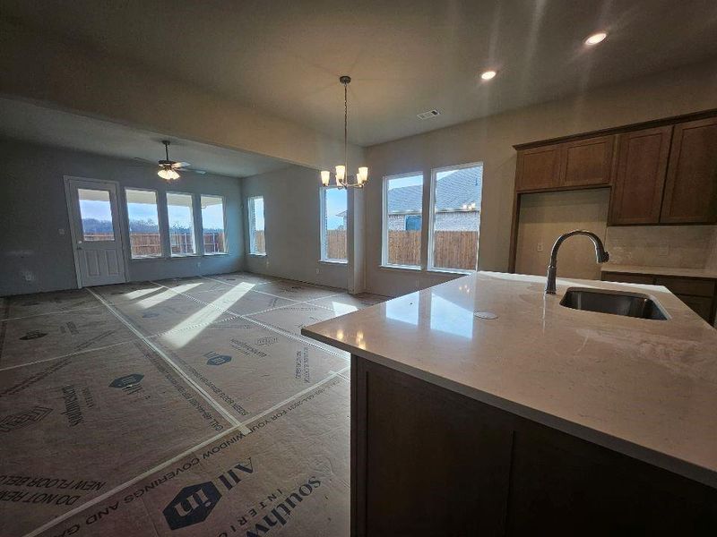 In-progress construction of a new home in Aero Vista, Caddo Mills, TX (Image 9).