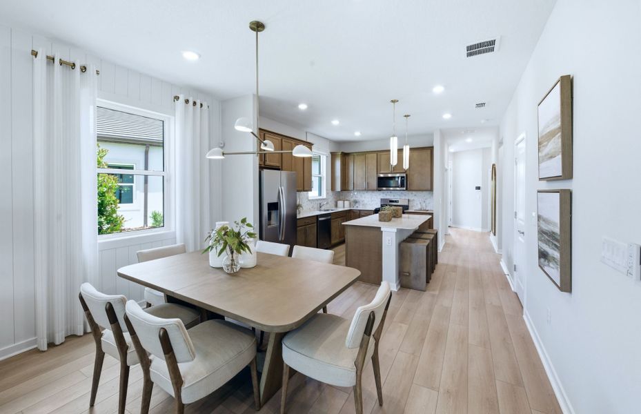 Representative furnished interior of a home built from the Contour by Del Webb in Del Webb Explore North River Ranch, Parrish (Image 13).