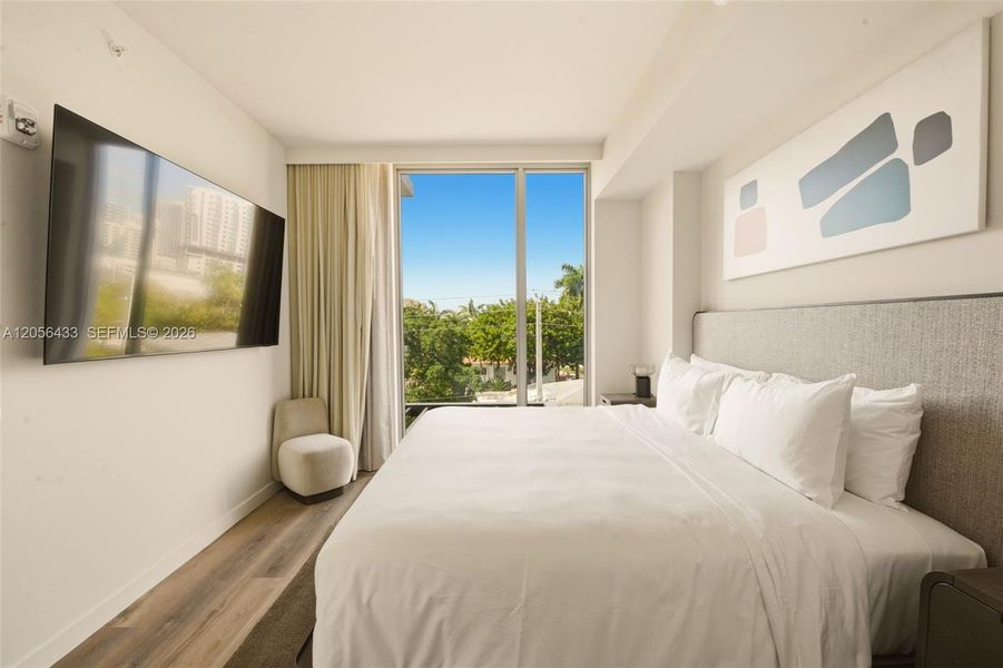 Furnished interior view inside a new home in Domus Brickell Park, Miami (Image 6).