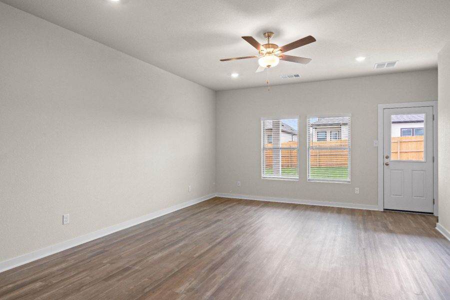 Open Family Room Open Family Room