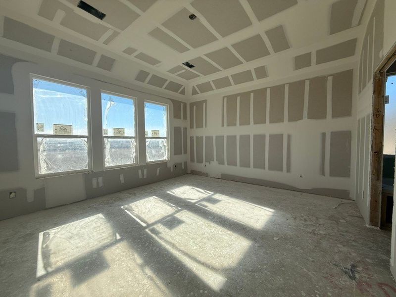 In-progress construction of a new home in Clear Sky Addition, Valley View, TX (Image 7).