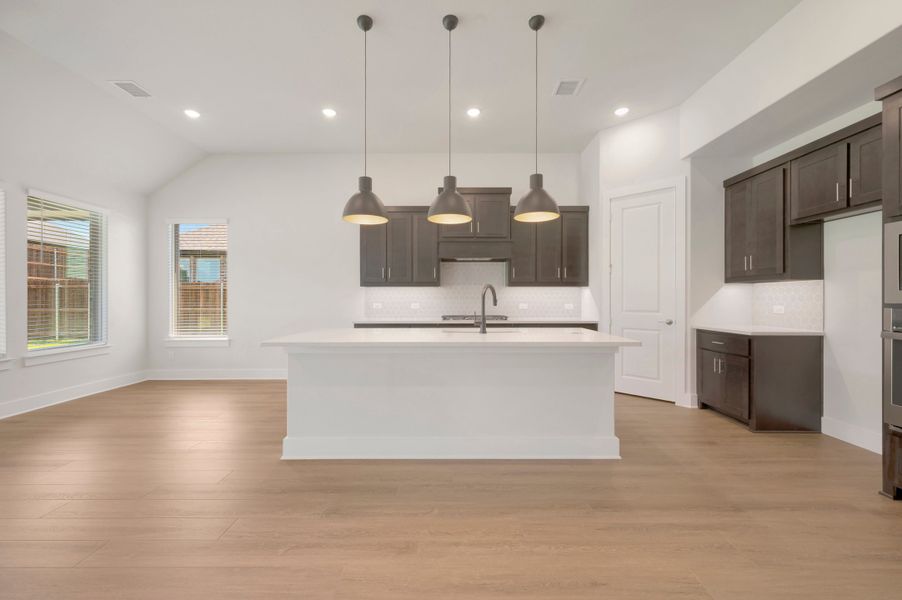 Furnished interior view inside a new home in View at the Reserve, Mansfield (Image 8).
