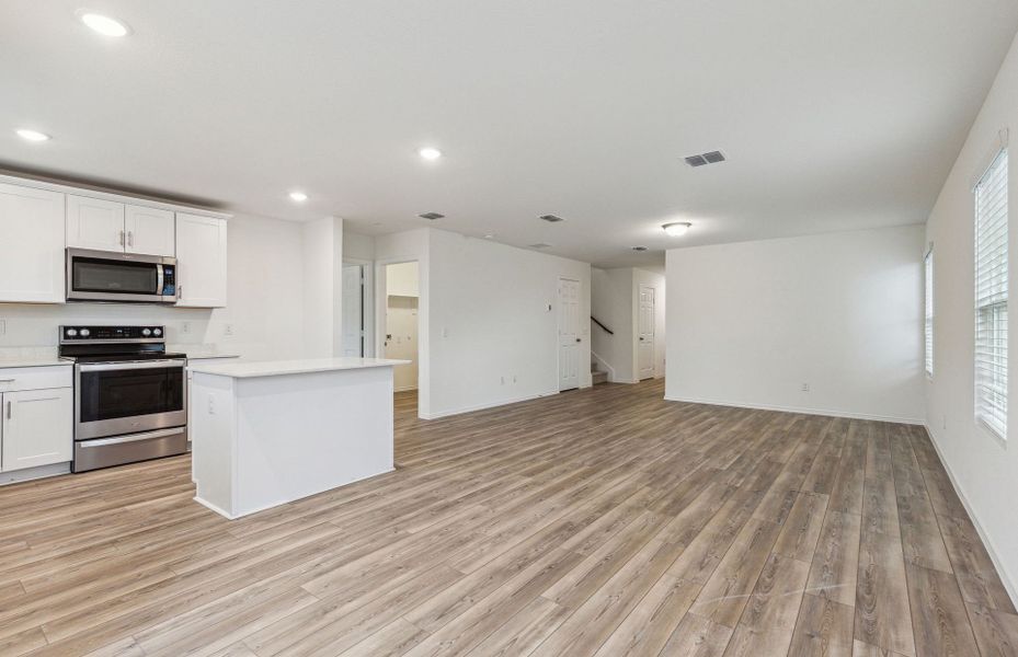 Representative unfurnished interior of a home built from the Enloe by Centex in Dove Song, Marion (Image 12).