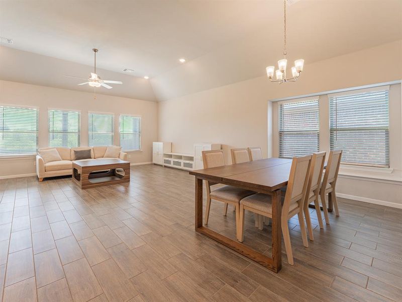 Furnished interior view inside a new home in , Fort Worth (Image 6).