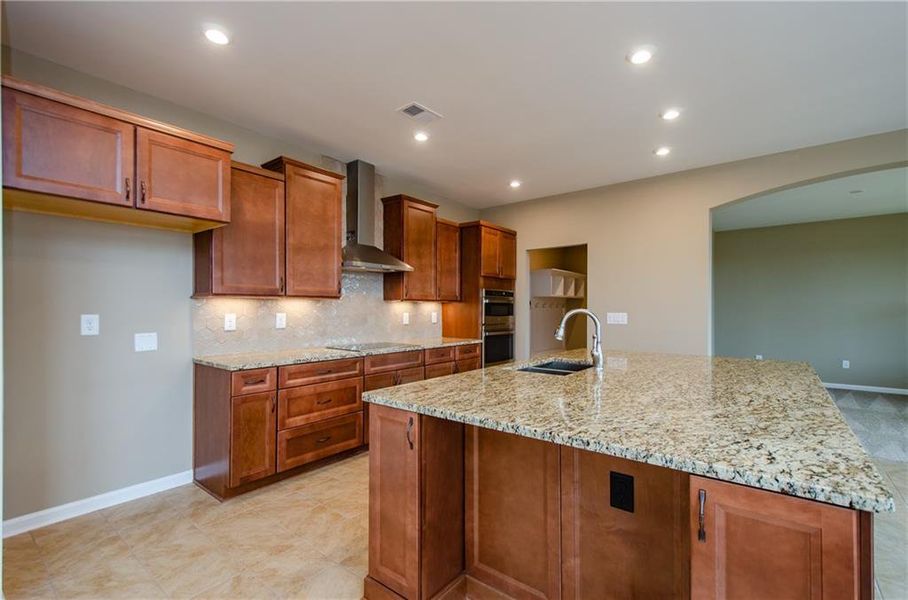 Furnished interior view inside a new home in , Ball Ground (Image 8).