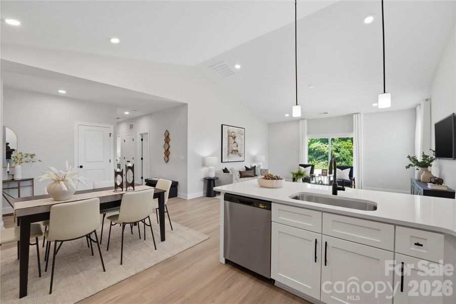 Furnished interior view inside a new home in , Shelby (Image 10).