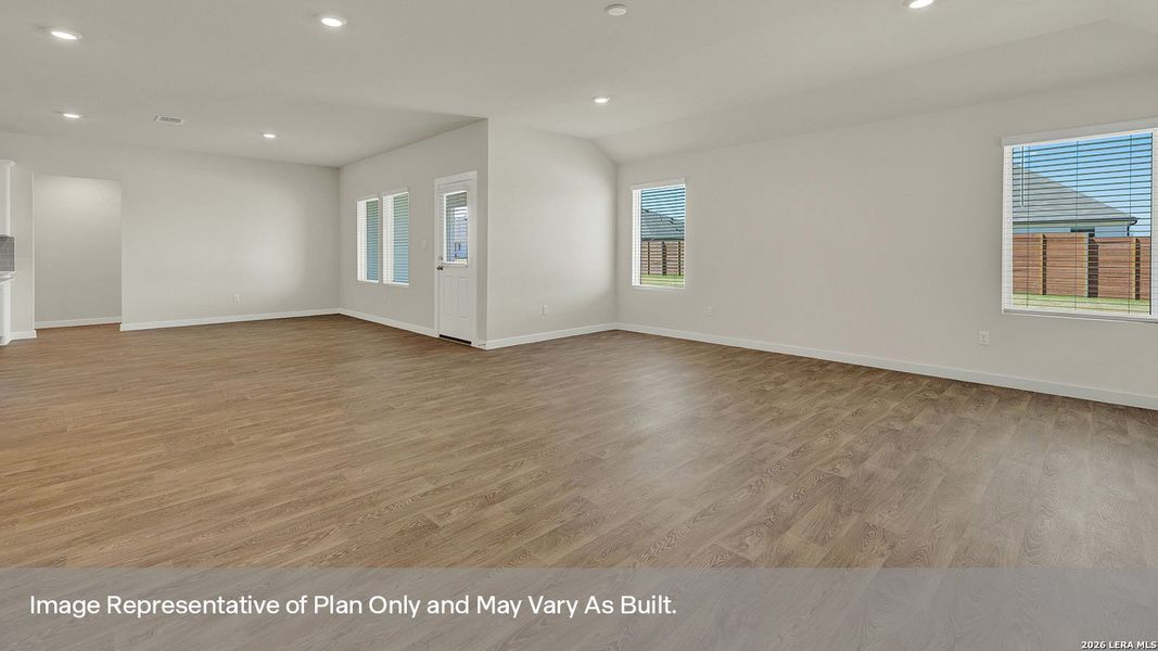 Spacious, unfurnished interior of a new home in Hartland Ranch, Lockhart (Image 20).