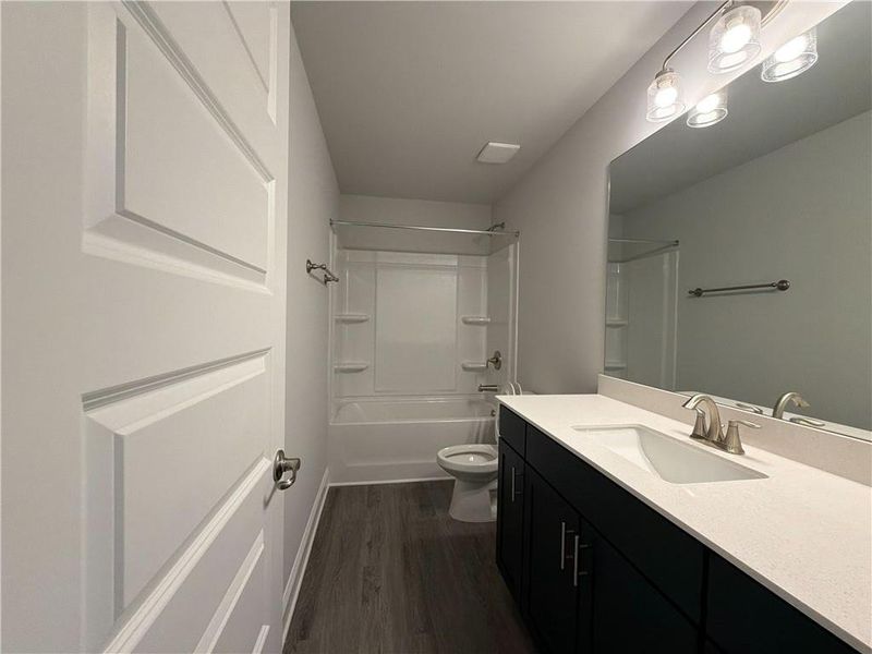 Furnished interior view inside a new home in Tuscany Hills, Douglasville (Image 9).