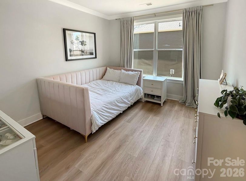 flex room currently being used as 4th bedroom