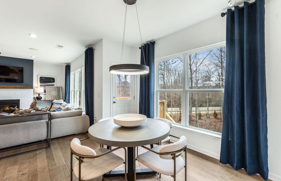 Representative furnished interior of a home built from the Woodward by Pulte Homes in Indigo Bay, Myrtle Beach (Image 12). Representative furnished interior of a home built from the Woodward by Pulte Homes in Indigo Bay, Myrtle Beach (Image 12).