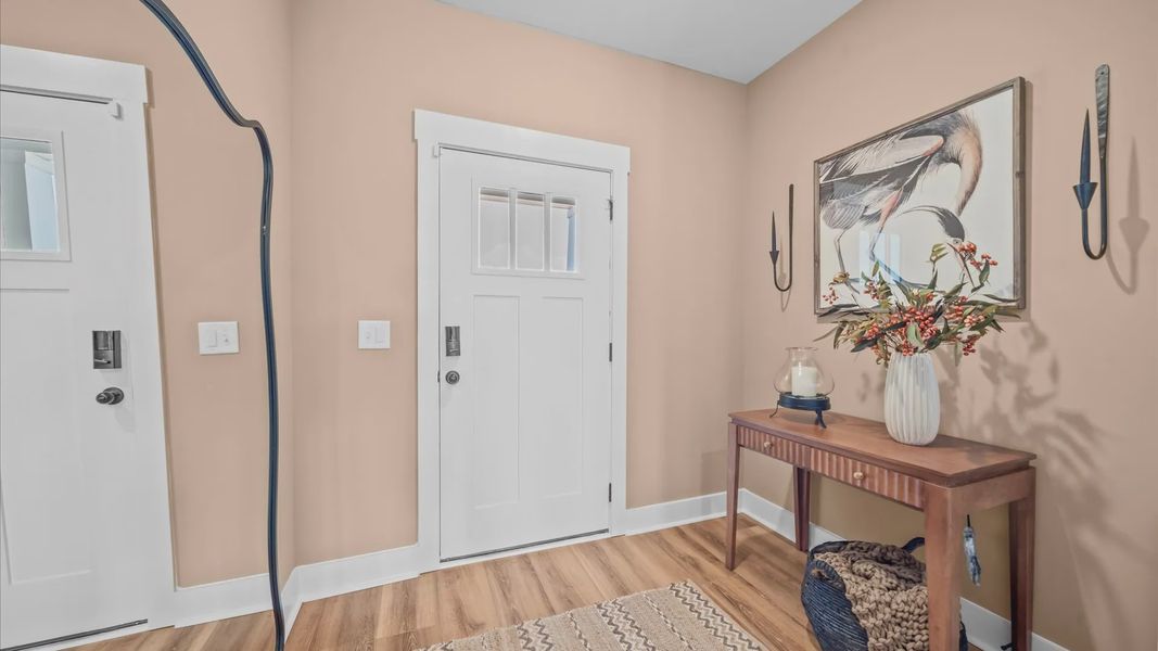Furnished interior view inside a new home in Gresham Station, Simpsonville (Image 10). Furnished interior view inside a new home in Gresham Station, Simpsonville (Image 10).