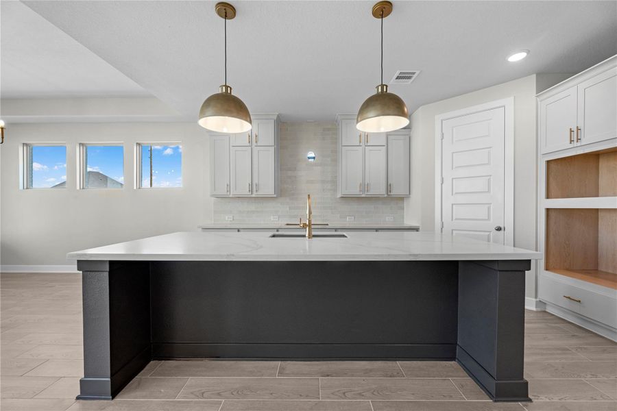 Furnished interior view inside a new home in Grange, Katy (Image 7).