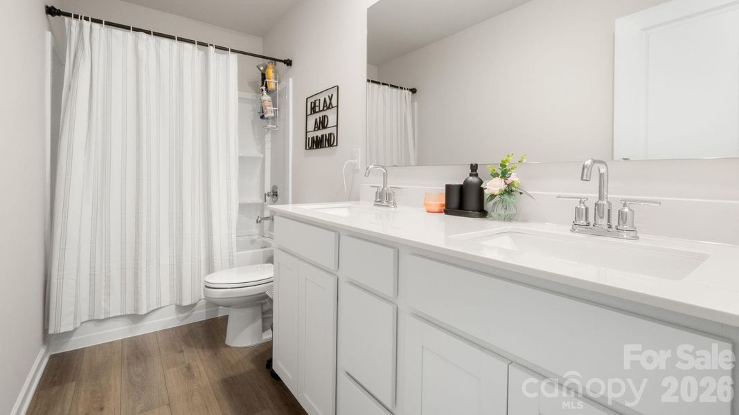 Furnished interior view inside a new home in Walkers Mill, Edgemoor (Image 12).