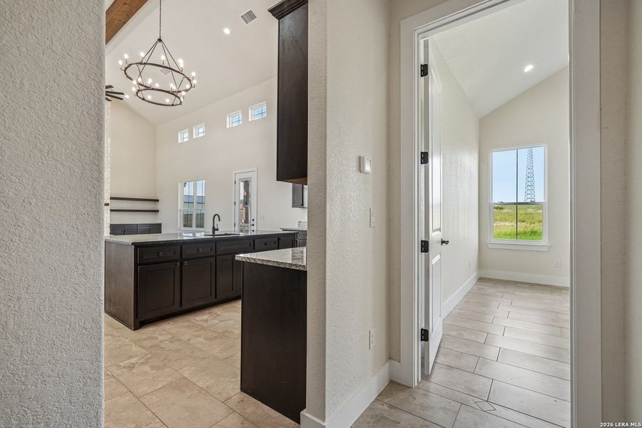 Furnished interior view inside a new home in , Floresville (Image 8). Furnished interior view inside a new home in , Floresville (Image 8).