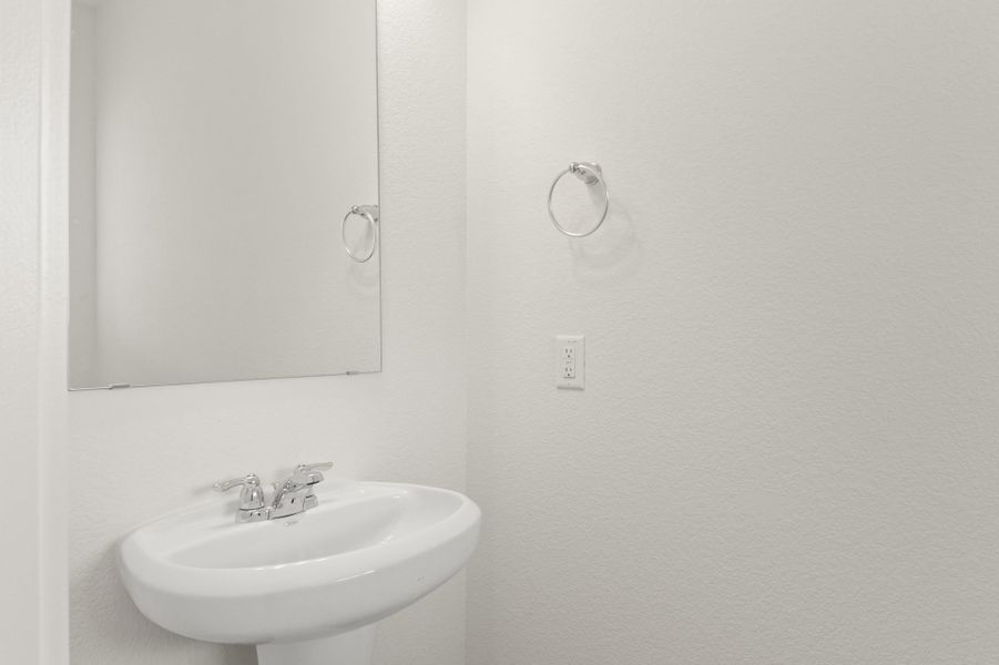 Close-up of interior finishes inside a home in Saddle Creek Twinhomes, Georgetown (Image 14).