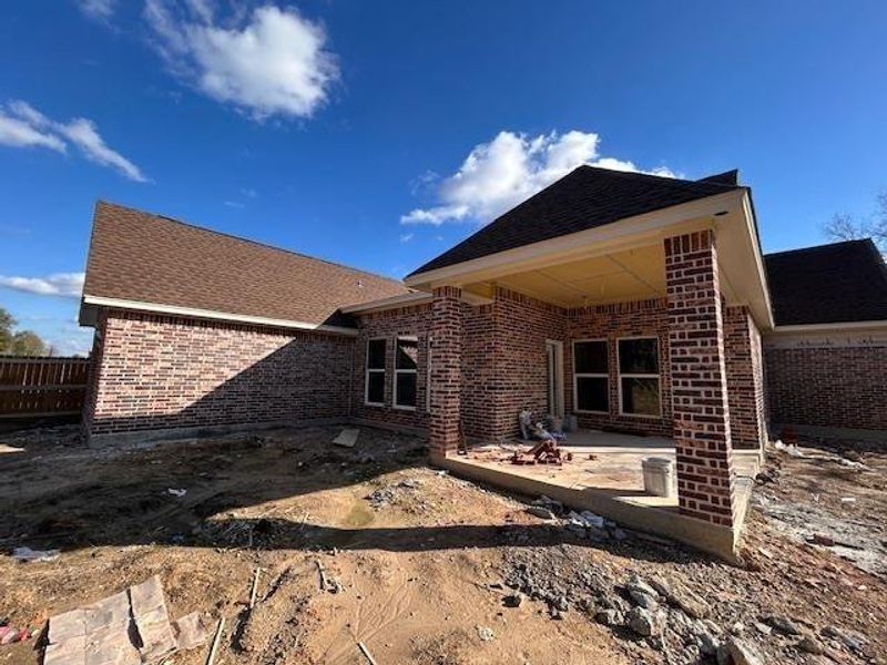 In-progress construction of a new home in , Beaumont, TX (Image 6).