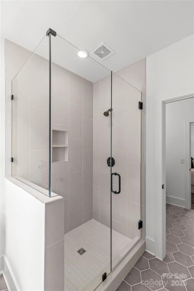 Furnished interior view inside a new home in , Charlotte (Image 8).