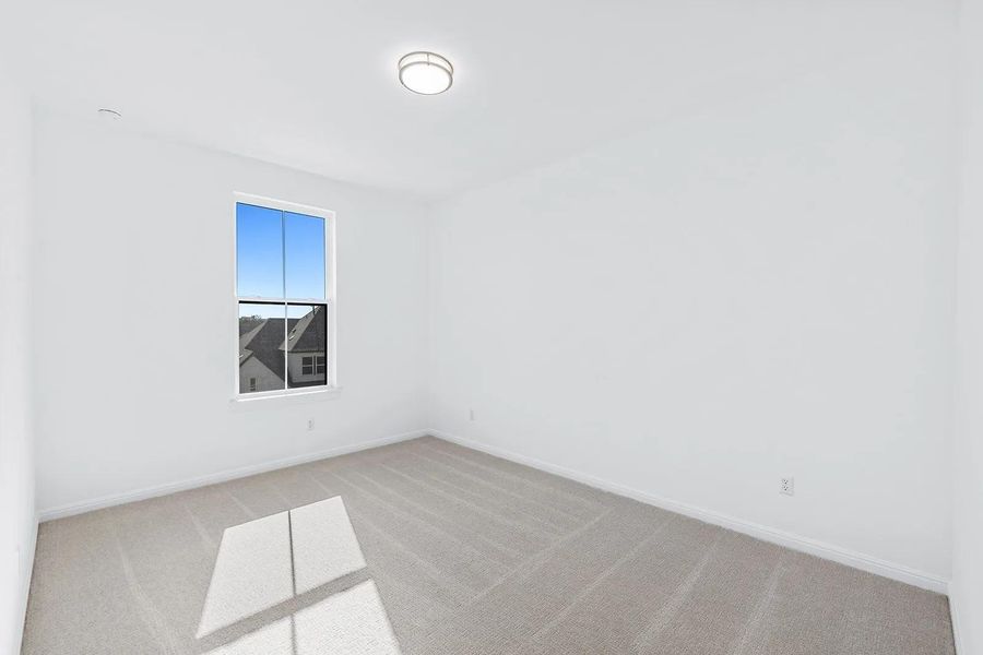 Spacious, unfurnished interior of a new home in Wolf Ranch West Bend - 60', Georgetown (Image 27).