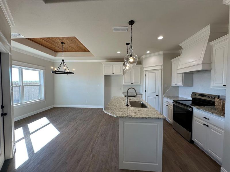 Furnished interior view inside a new home in , Abilene (Image 7). Furnished interior view inside a new home in , Abilene (Image 7).