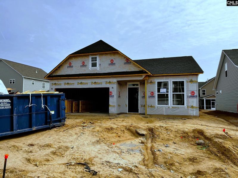 In-progress construction of a new home in Blythewood Farms, Blythewood, SC (Image 26).