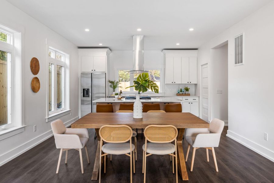 Furnished interior view inside a new home in , Charleston (Image 18). Furnished interior view inside a new home in , Charleston (Image 18).