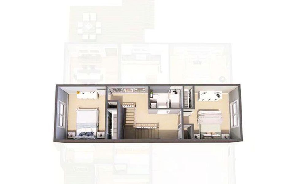 2D floor plan layout of this home in , Douglasville, GA (Image 17).