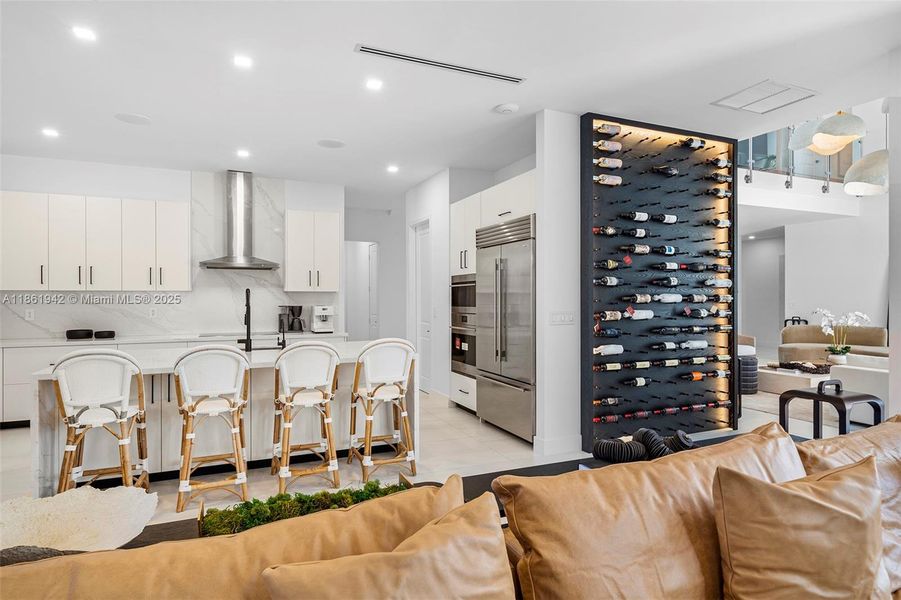 Furnished interior view inside a new home in , Miami (Image 39). Furnished interior view inside a new home in , Miami (Image 39).