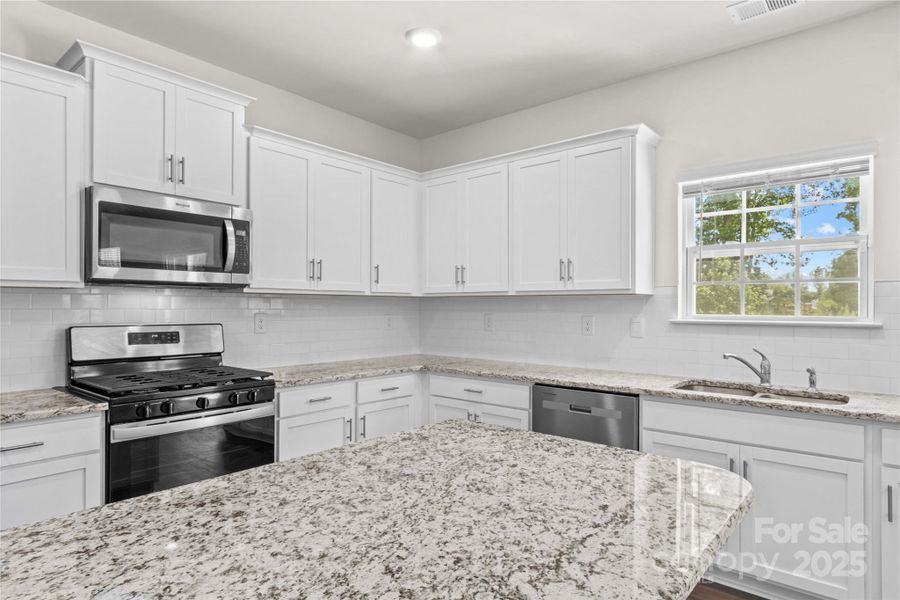 Furnished interior view inside a new home in Calvin Creek, Troutman (Image 14).