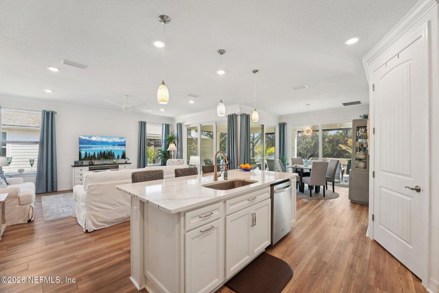 Furnished interior view inside a new home in , Ponte Vedra (Image 10).