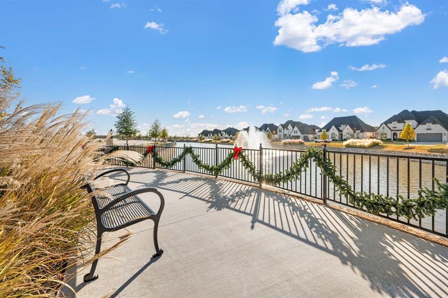 View of patio / terrace featuring a residential view