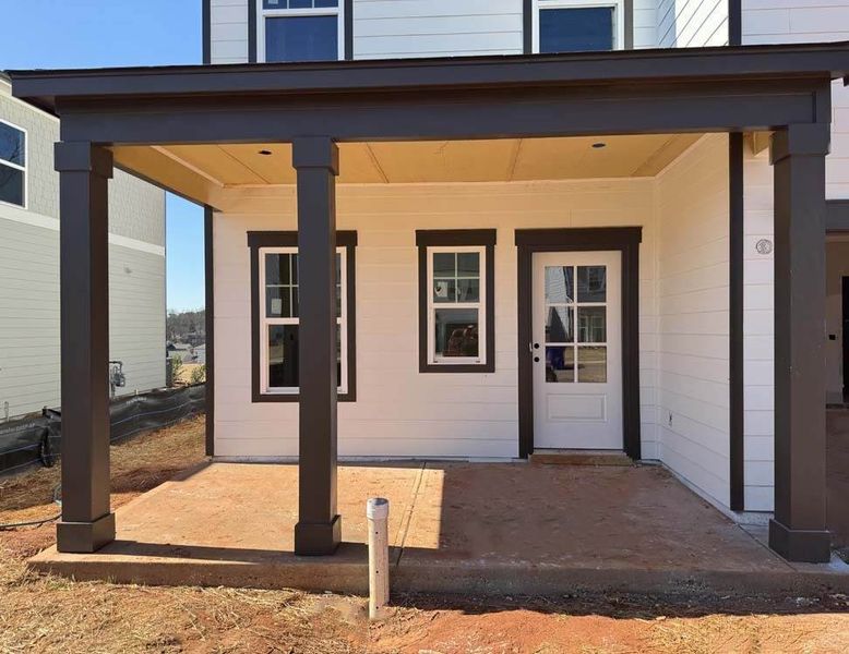 Front Porch Construction Progress