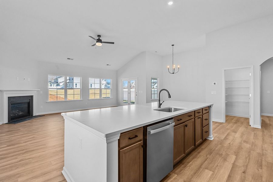 Furnished interior view inside a new home in Brayden, Advance (Image 9).