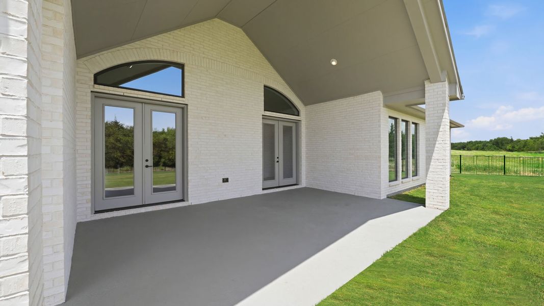 Exterior details and patio area of a home in Bristol Valley, Heath (Image 3). Exterior details and patio area of a home in Bristol Valley, Heath (Image 3).