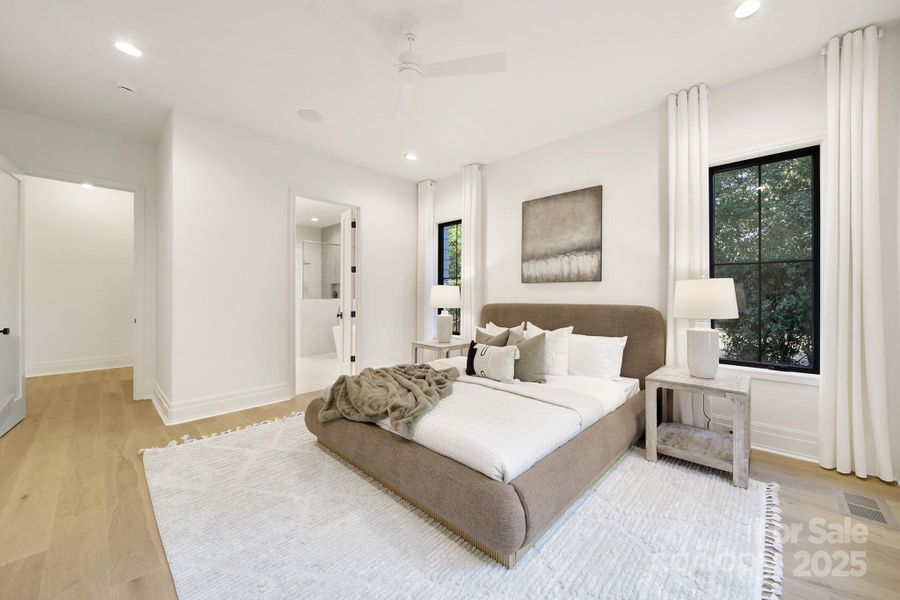 Furnished interior view inside a new home in , Charlotte (Image 29). Furnished interior view inside a new home in , Charlotte (Image 29).