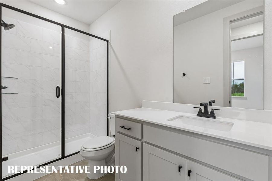 Friends and family will feel right at home in any of the beautifully finished guest baths. REPRESENTATIVE PHOTO Friends and family will feel right at home in any of the beautifully finished guest baths. REPRESENTATIVE PHOTO