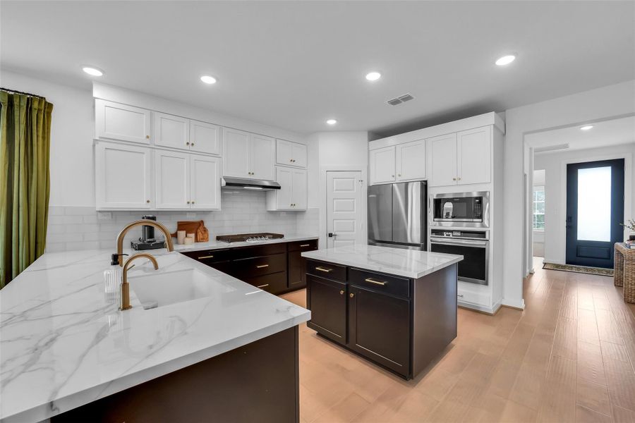 Furnished interior view inside a new home in Elyson 45' & 70', Cypress (Image 27).