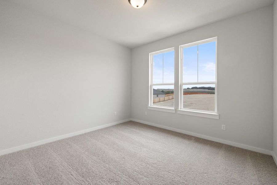 Spacious, unfurnished interior of a new home in Capitol Collection at Lariat, Liberty Hill (Image 15). Spacious, unfurnished interior of a new home in Capitol Collection at Lariat, Liberty Hill (Image 15).