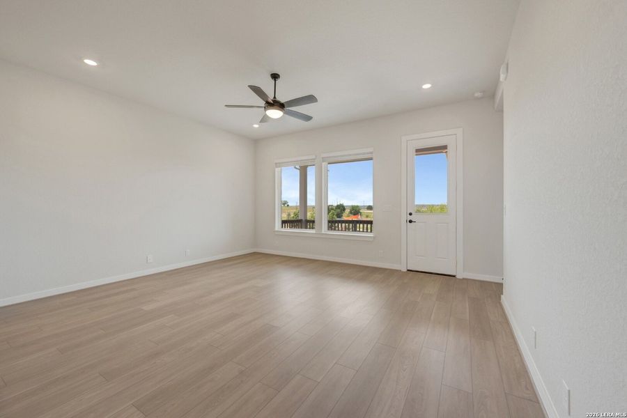 Spacious, unfurnished interior of a new home in Mayfair - Select Classic Series, New Braunfels (Image 22). Spacious, unfurnished interior of a new home in Mayfair - Select Classic Series, New Braunfels (Image 22).