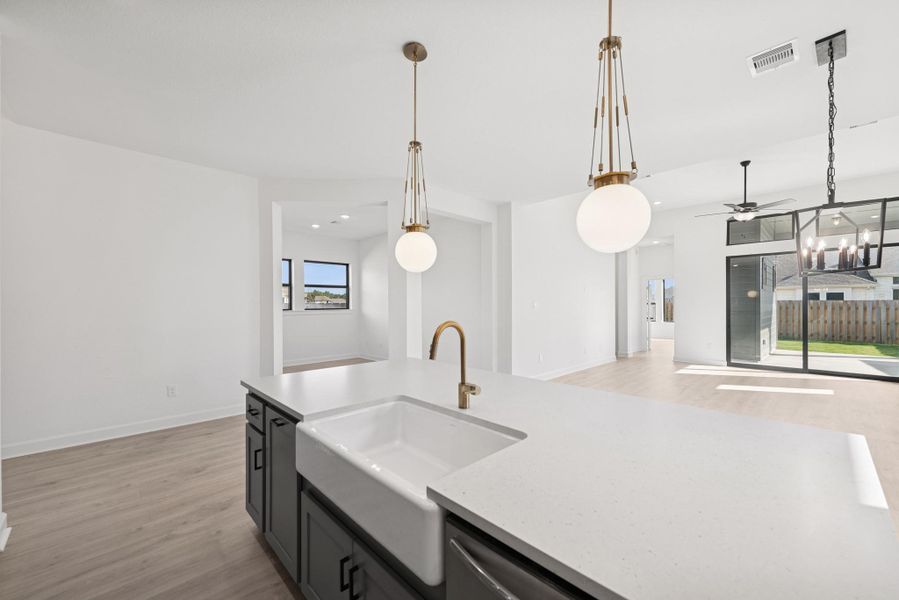 Furnished interior view inside a new home in Colton 45' Homesites, Todd Mission (Image 12). Furnished interior view inside a new home in Colton 45' Homesites, Todd Mission (Image 12).