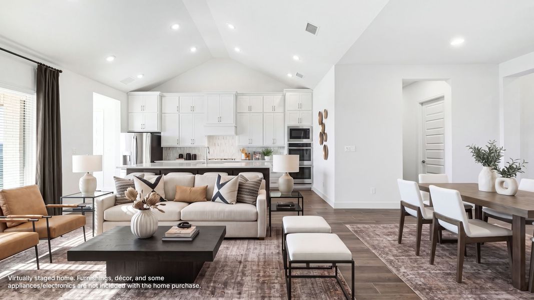 Furnished interior view inside a new home in Landmark, Denton (Image 8).