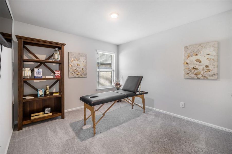 Furnished interior view inside a new home in Prairie Ridge at Goodland, Venus (Image 15). Furnished interior view inside a new home in Prairie Ridge at Goodland, Venus (Image 15).