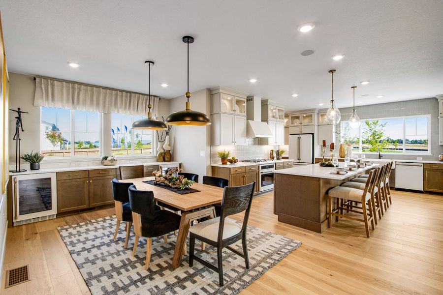 Representative furnished interior of a home built from the The Calloway by Tri Pointe Homes in Cordovan, Firestone (Image 15). Representative furnished interior of a home built from the The Calloway by Tri Pointe Homes in Cordovan, Firestone (Image 15).